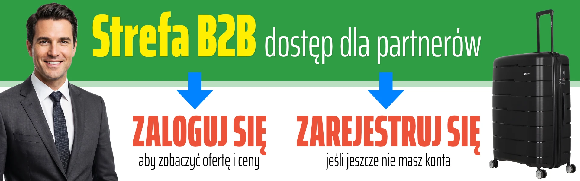 Strefa B2B - logowanie i rejestracja