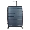 Duża walizka Saxoline Bliss navy 118l