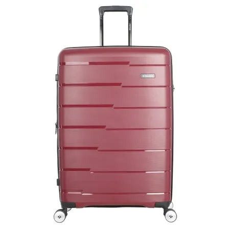 Duża walizka Saxoline Bliss bordowa 118l