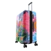 Duża walizka Saxoline Butterfly Nature 103l