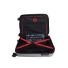 Mała walizka Discovery Reptile srebrna 30l