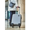 Mała walizka National Geographic Abroad srebrna 30l