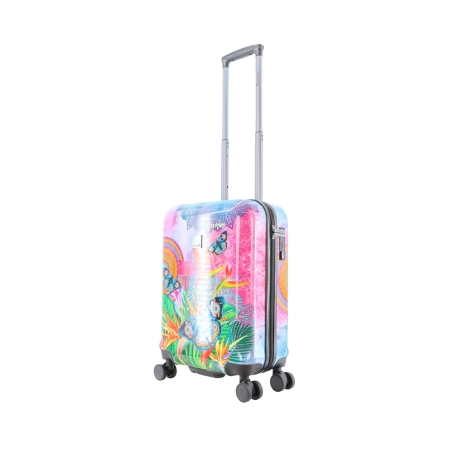Mała walizka Saxoline Butterfly Nature 34l