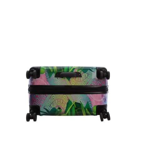 Duża walizka Saxoline Butterfly Nature 103l