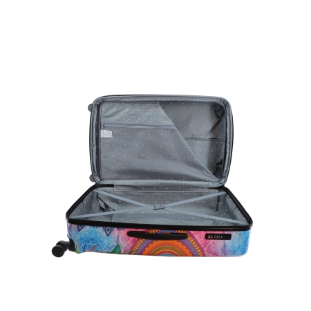 Duża walizka Saxoline Butterfly Nature 103l