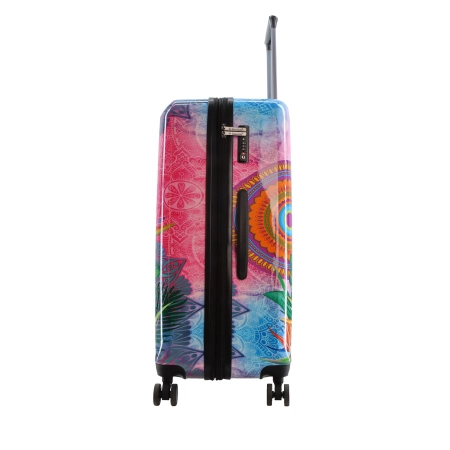Duża walizka Saxoline Butterfly Nature 103l