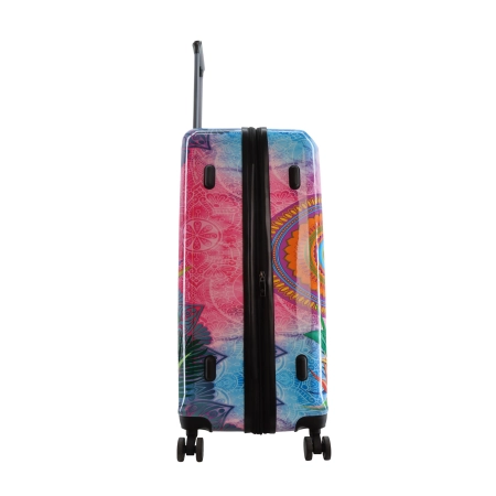 Duża walizka Saxoline Butterfly Nature 103l