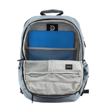 Duży plecak turystyczny Discovery Metropolis szary 35l