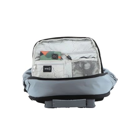 Duży plecak turystyczny Discovery Metropolis szary 35l