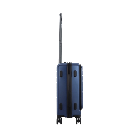 Mała walizka Discovery Patrol niebieska metaliczna 50l