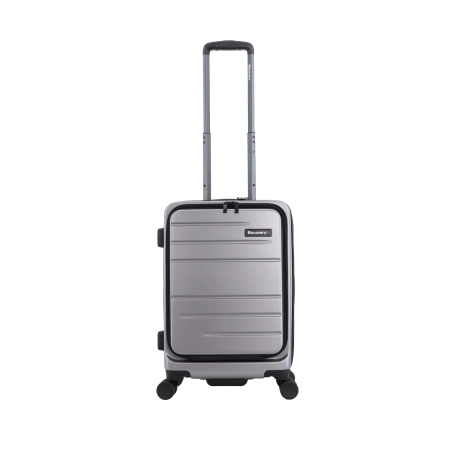 Mała walizka Discovery Patrol srebrna 50l