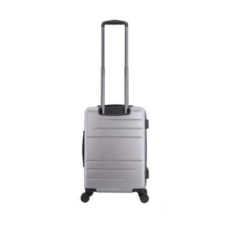 Mała walizka Discovery Patrol srebrna 50l