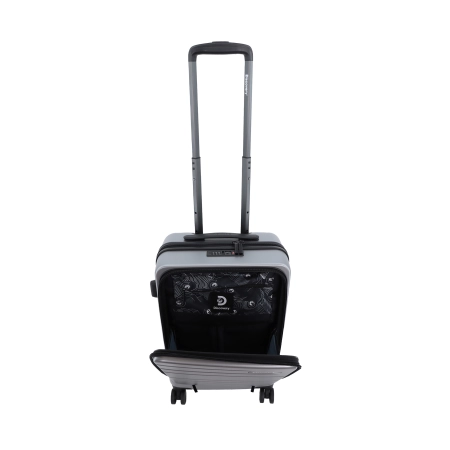 Mała walizka Discovery Patrol srebrna 50l