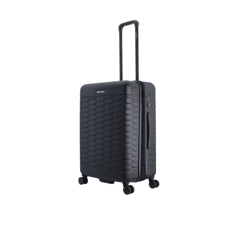 Średnia walizka Discovery Reptile czarna 71l