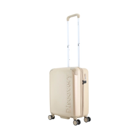 Mała walizka Discovery Focus złota 33l