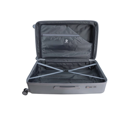 Duża walizka Discovery Focus antracytowa 105l