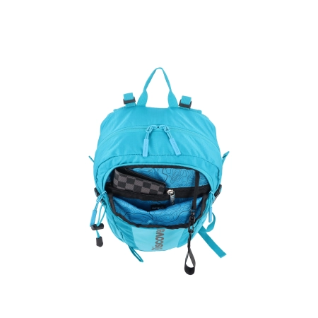Mały plecak turystyczny Discovery Outdoor niebieski 18l