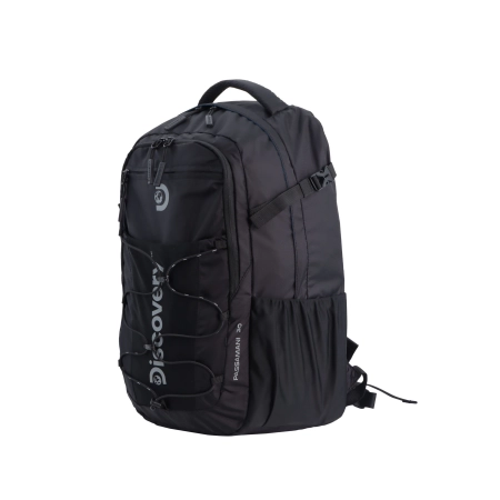 Duży plecak turystyczny Discovery Outdoor czarny 30l