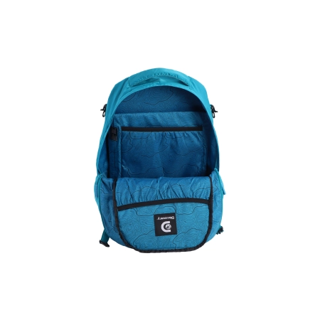 Duży plecak turystyczny Discovery Outdoor niebieski 30l