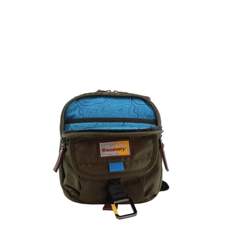 Torba na ramię z klapą Discovery Icon khaki 3l