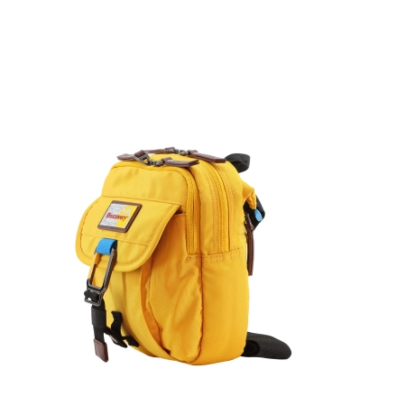 Torba na ramię z klapą Discovery Icon żółta 3l