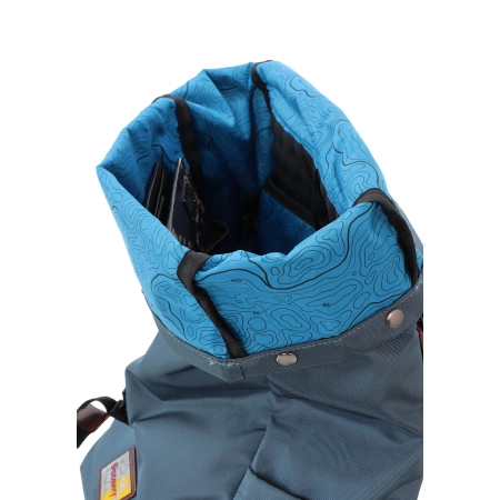 Plecak typu roll top Discovery Icon niebieski 15l