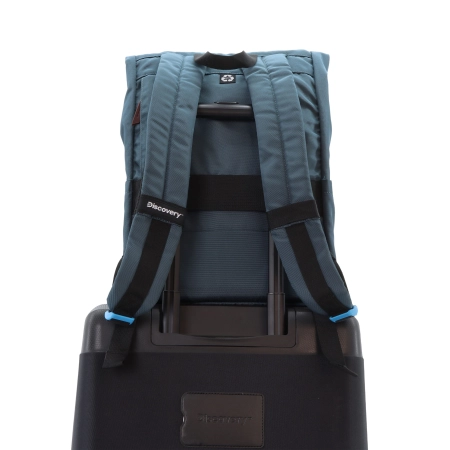 Plecak typu roll top Discovery Icon niebieski 15l