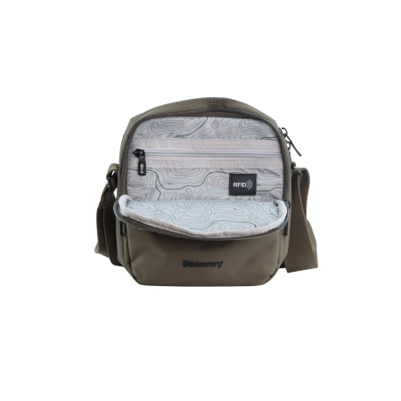 Saszetka na ramię  Discovery Downtown khaki 3l