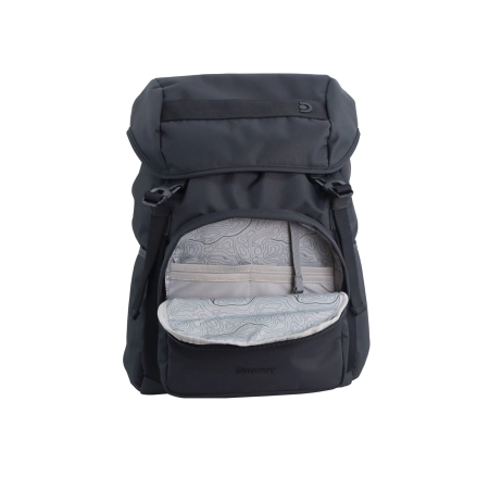 Duży plecak jednokomorowy Discovery Downtown czarny 26l