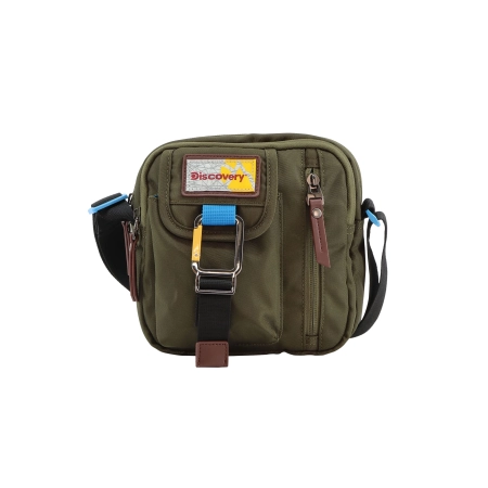 Torba typu cross body Discovery Icon khaki 3l