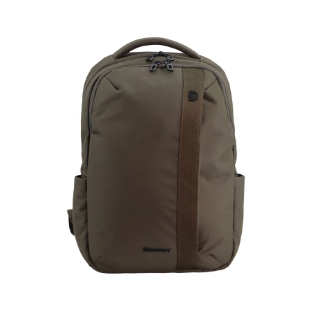 Plecak z komorą na laptopa Discovery Downtown khaki 14l