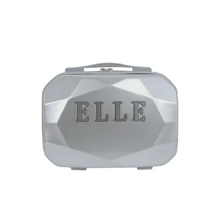 Kuferek Elle Diamond srebrny 8l