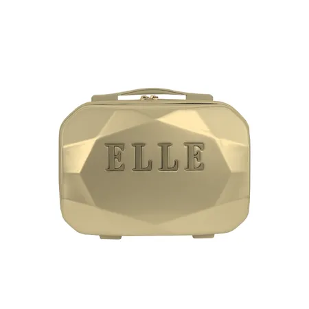 Kuferek Elle Diamond złoty 8l