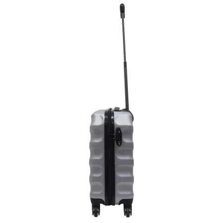 Mała walizka National Geographic Arete srebrna 37l