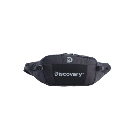Duża torba biodrowa – nerka Discovery Outdoor czarna 6l