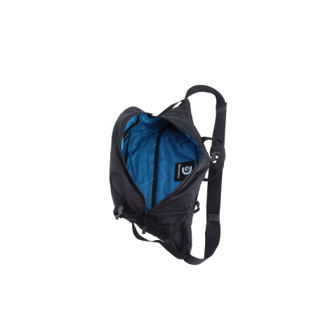 Duża torba biodrowa – nerka Discovery Outdoor czarna 6l