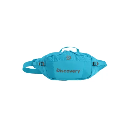 Duża torba biodrowa – nerka  Discovery Outdoor niebieska 6l