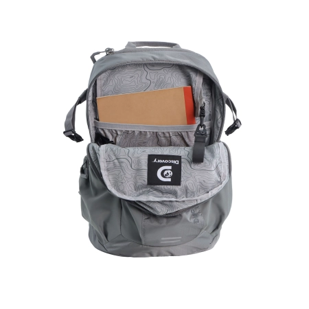 Plecak rowerowy Discovery Body Spirit szary 14l