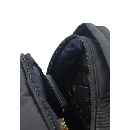Torba na ramię z rączką Discovery Urban czarna  3,2l