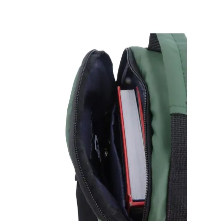 Torba na ramię z rączką Discovery Urban zielona 3,2l