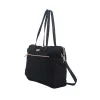 Torebka damska Elle Doux - shopperka czarna 0,56l