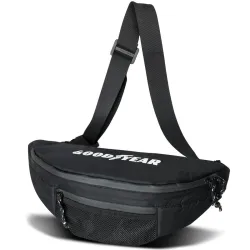 Torba biodrowa - nerka Goodyear czarna 4l