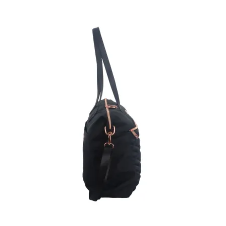 Torebka damska Elle Doux - shopperka czarna 0,56l