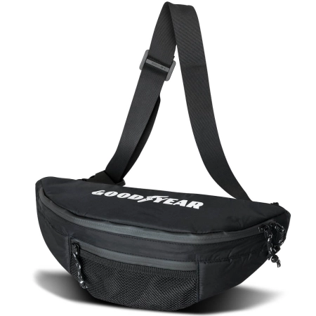 Torba biodrowa - nerka Goodyear czarna 4l