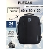 Plecak-torba kabinowa  Discovery Andes czarny 24l