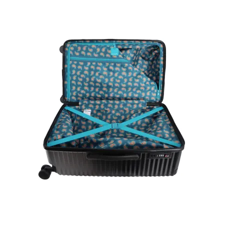 Średnia walizka Saxoline Elite Trunk czarna 88l