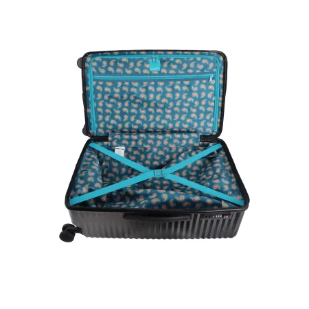 Średnia walizka Saxoline Elite Trunk czarna 88l