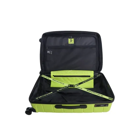 Średnia walizka Discovery Skyward limonka 75l