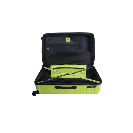 Duża walizka Discovery Skyward limonka 112l