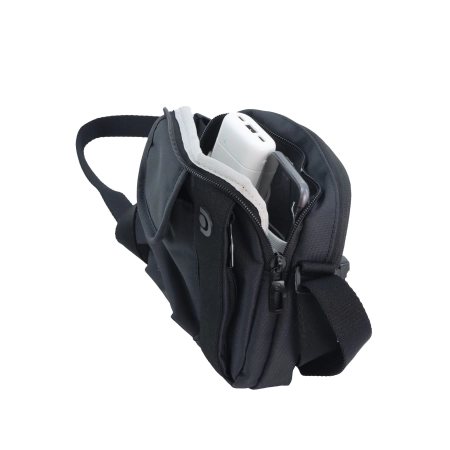 Torba typu cross body mała  Discovery Downtown czarna 2l
